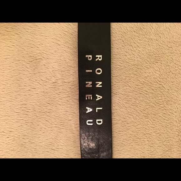 Ronald Pineau Cream Skull Belt - Small main image 4